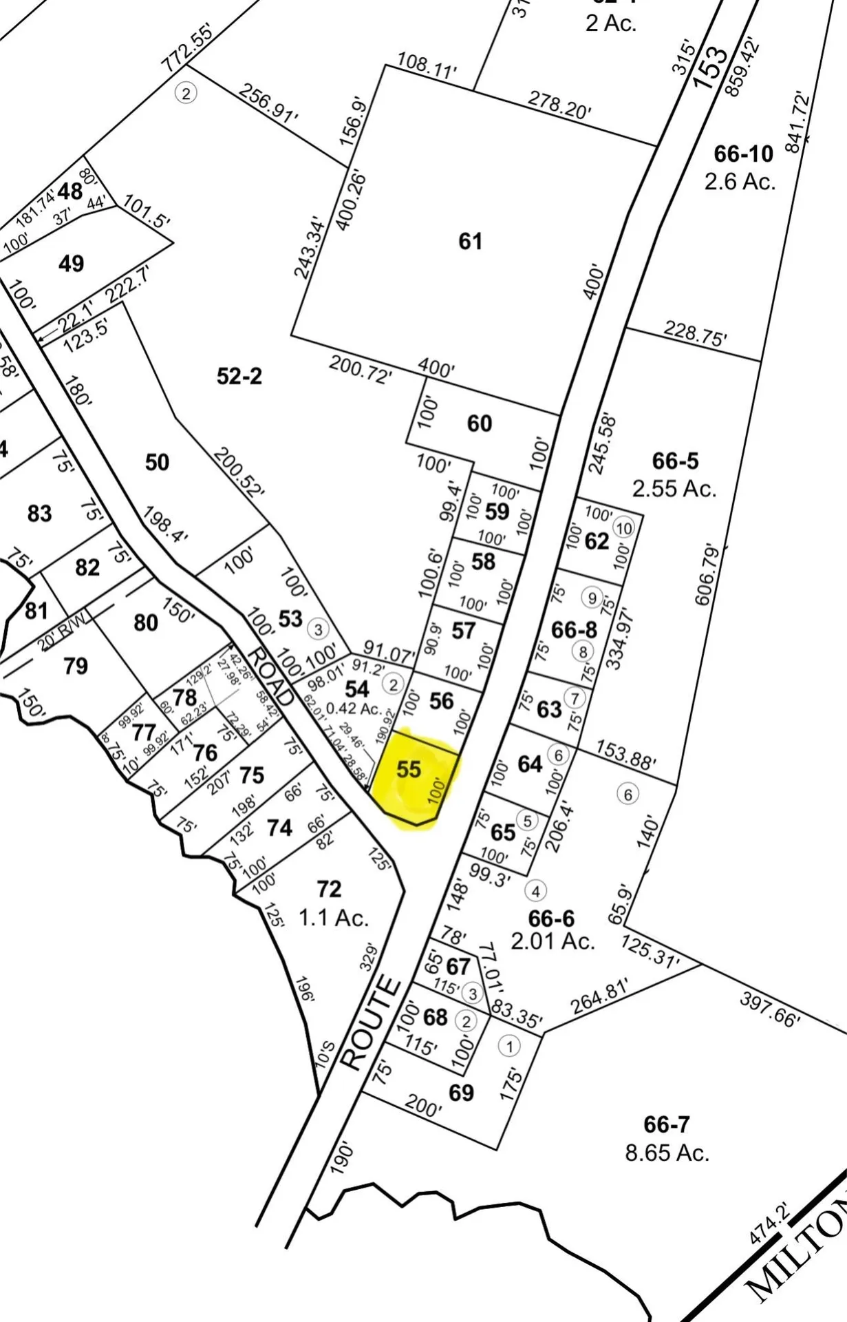 Fox Road Middleton NH 03887