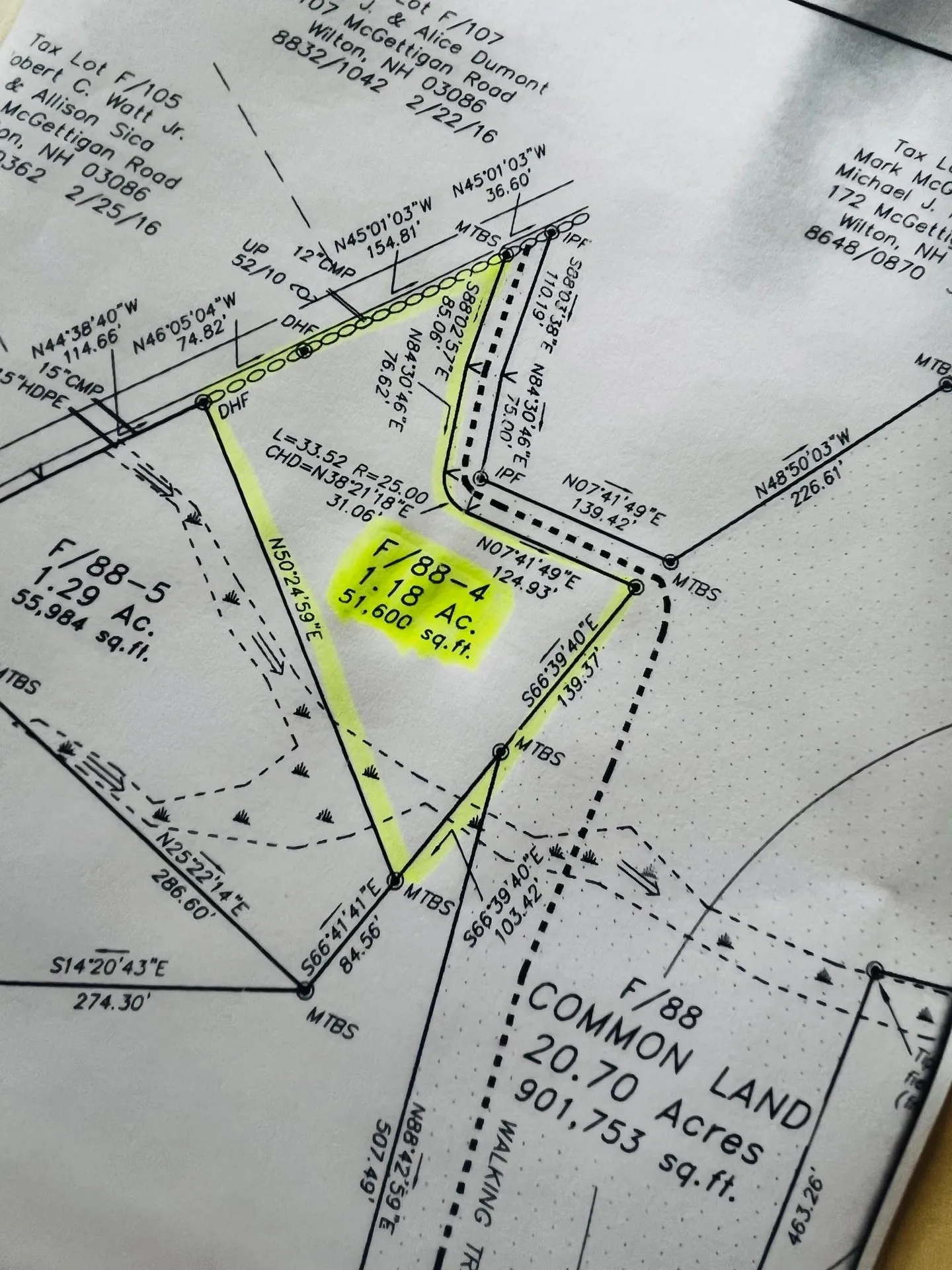 F-88-4 Mcgettigan Road Wilton NH 03086