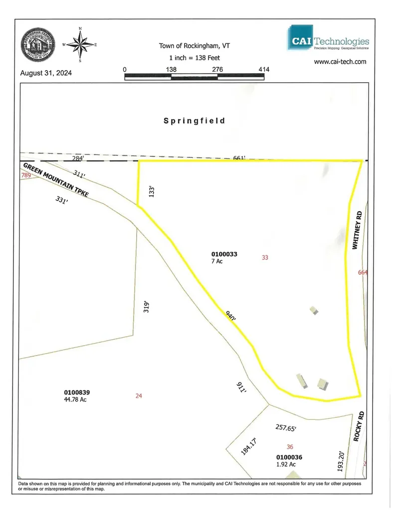 33 Green Mountain Turnpike Rockingham VT 05101