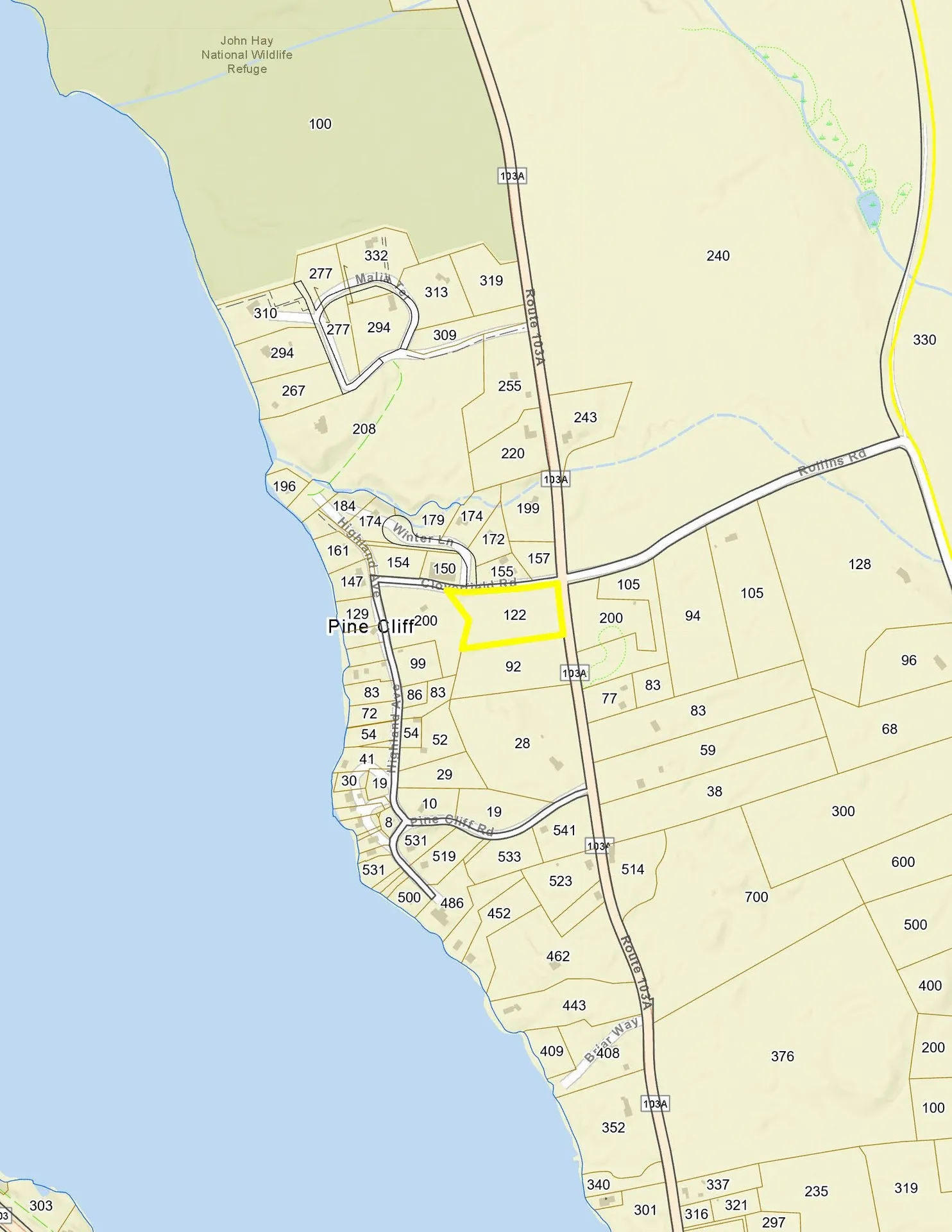 Route 103a Newbury NH 03255