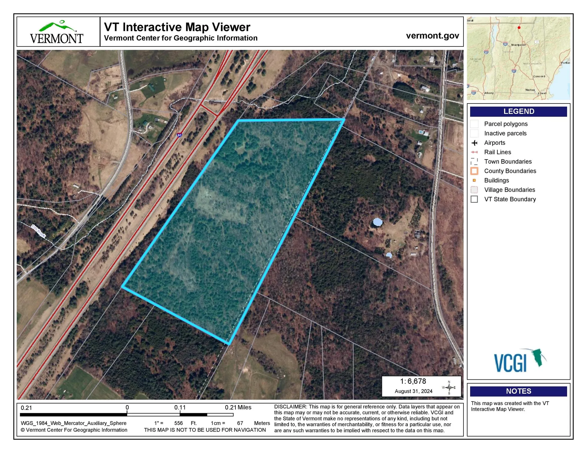 0 Parker Road Coventry VT 05825