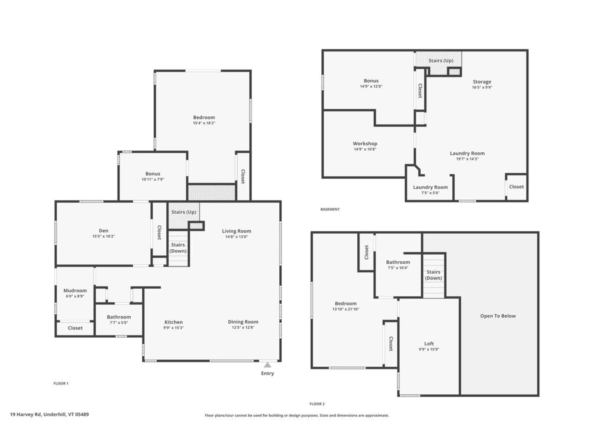 19 Harvey Road Underhill VT 05489