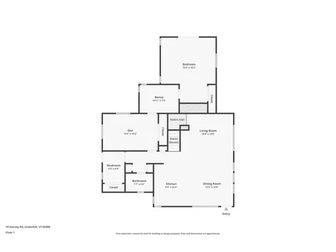 19 Harvey Road Underhill VT 05489