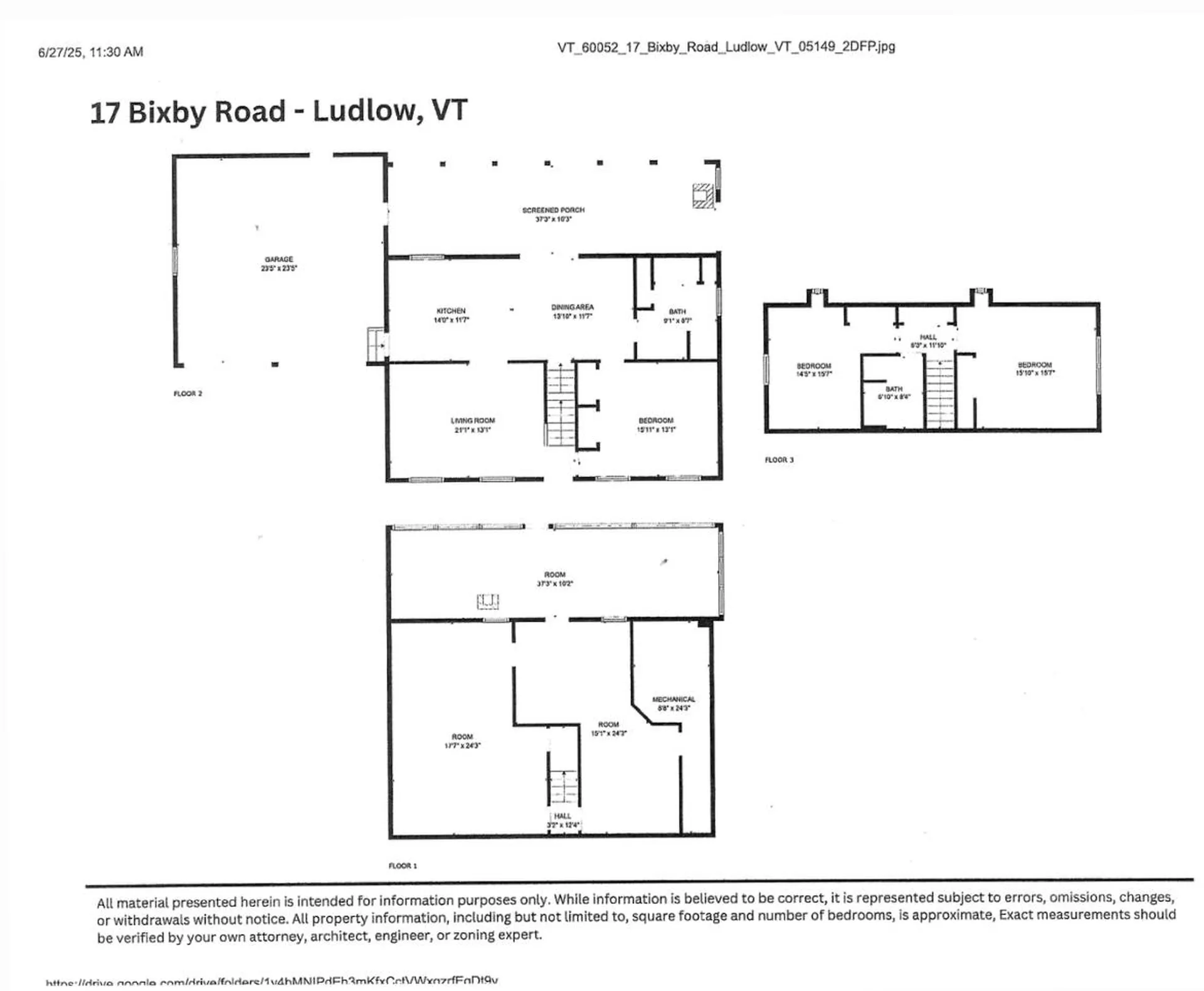 17 Bixby Road Ludlow VT 05149