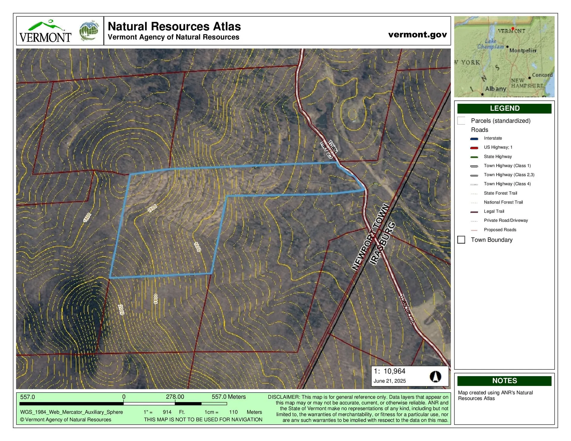 1400 Clark Mountain Road Newport Town VT 05857