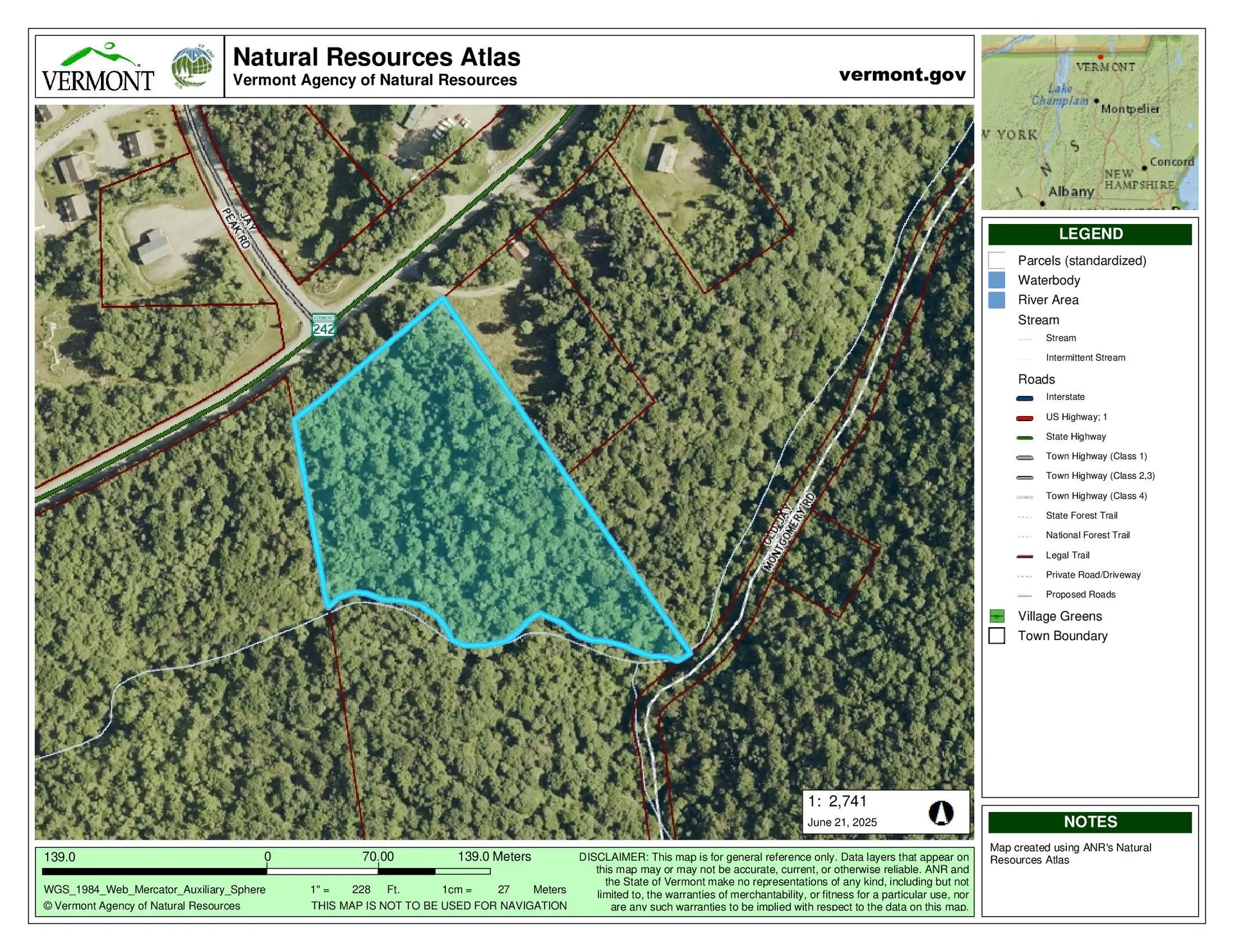 0 Route 242 Jay VT 05859