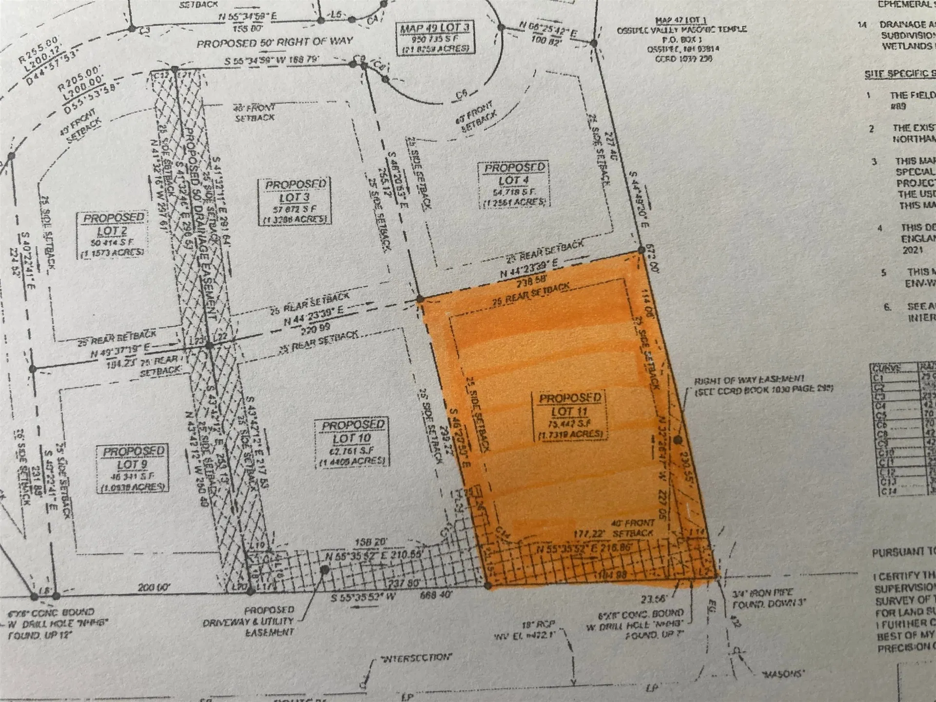 Lot 11 Squire Lane Ossipee NH 03814