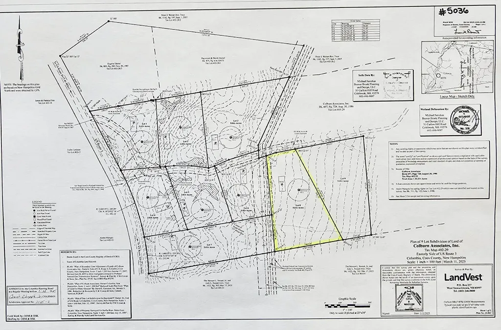 Lot 8 Colburn Drive Columbia NH 03576