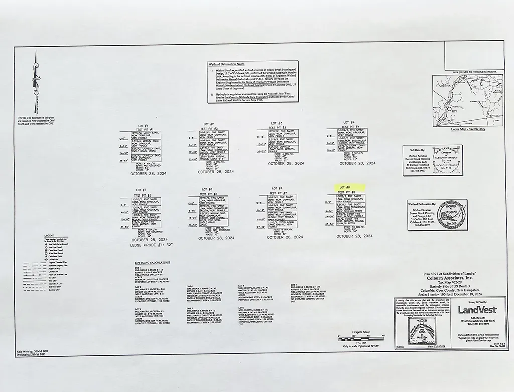 Lot 8 Off Us Route 3 Columbia NH 03576