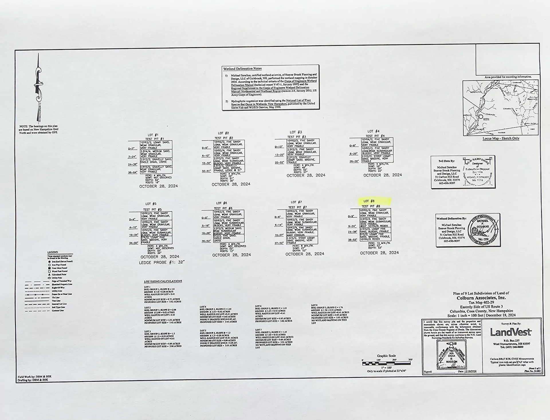 Lot 8 Off Us Route 3 Columbia NH 03576
