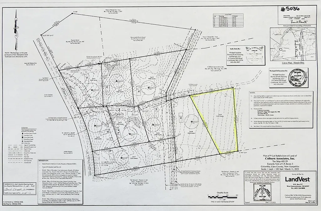 Lot 9 Colburn Drive Columbia NH 03576