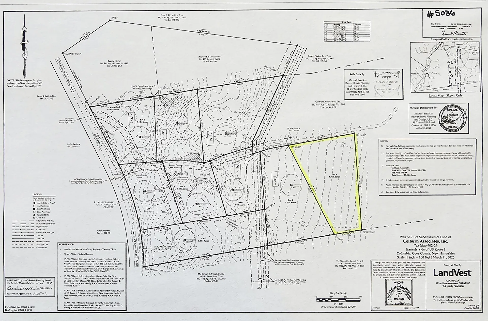 Lot 9 Off Us Route 3 Columbia NH 03576