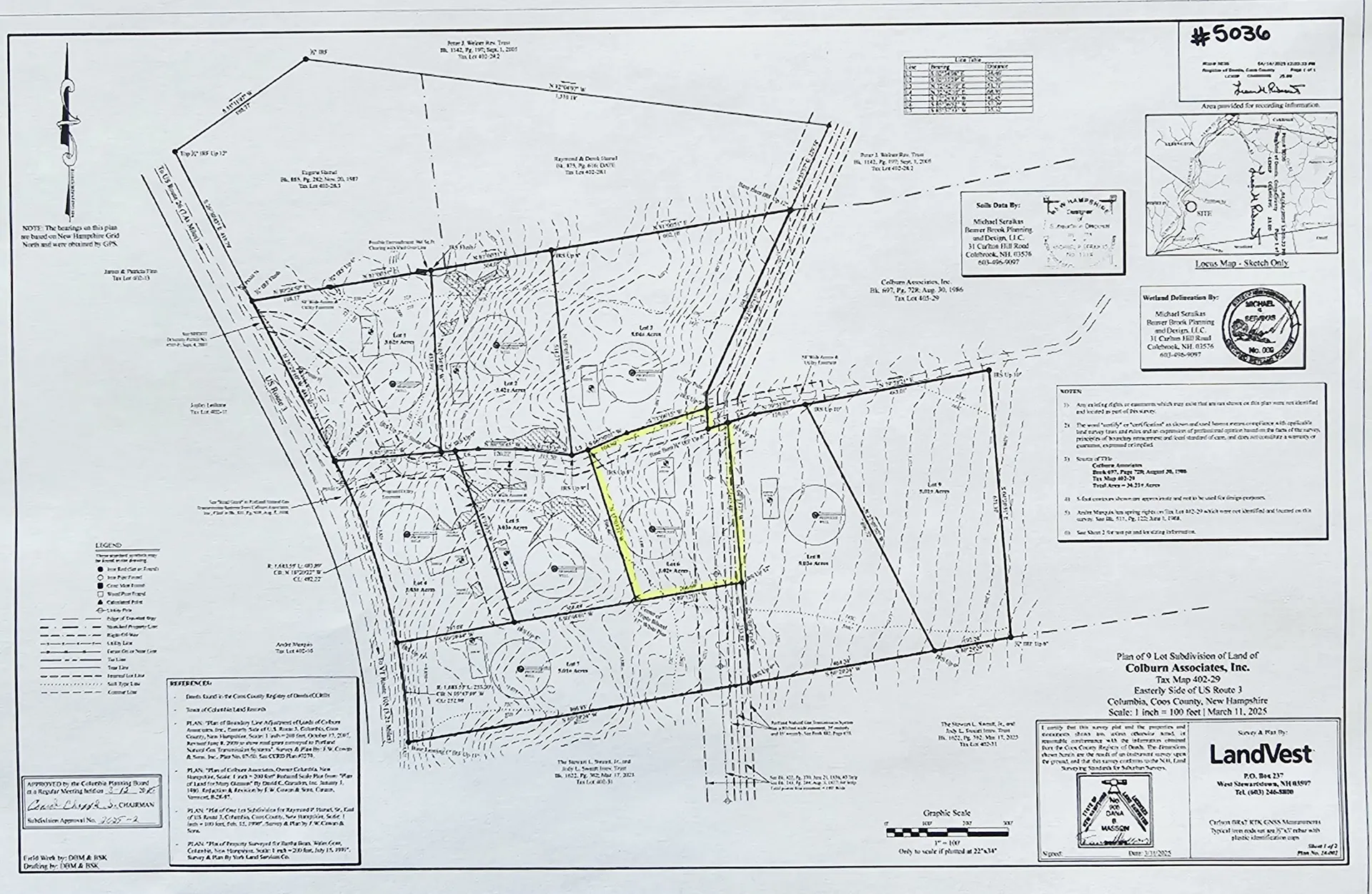 Lot 6 Off Us Route 3 Columbia NH 03576