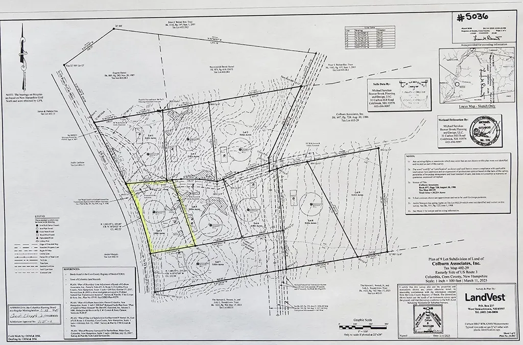 Lot 4 Off Us Route 3 Columbia NH 03576