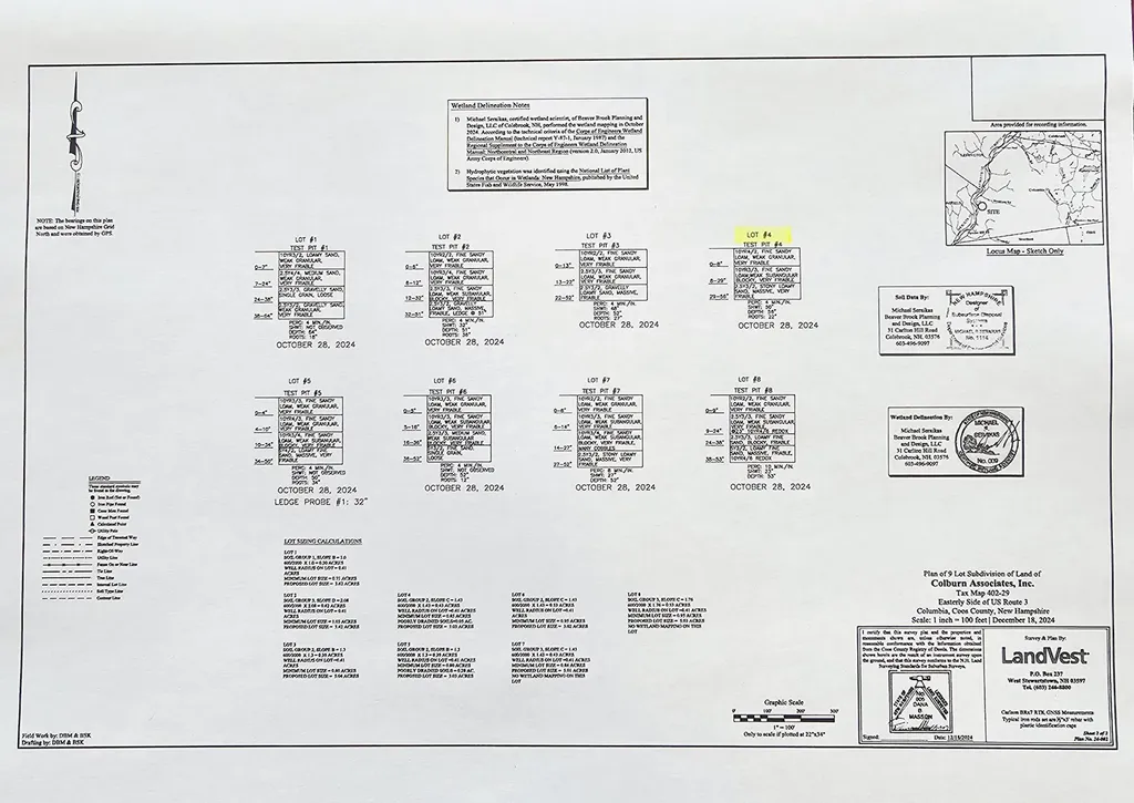 Lot 4 Off Us Route 3 Columbia NH 03576
