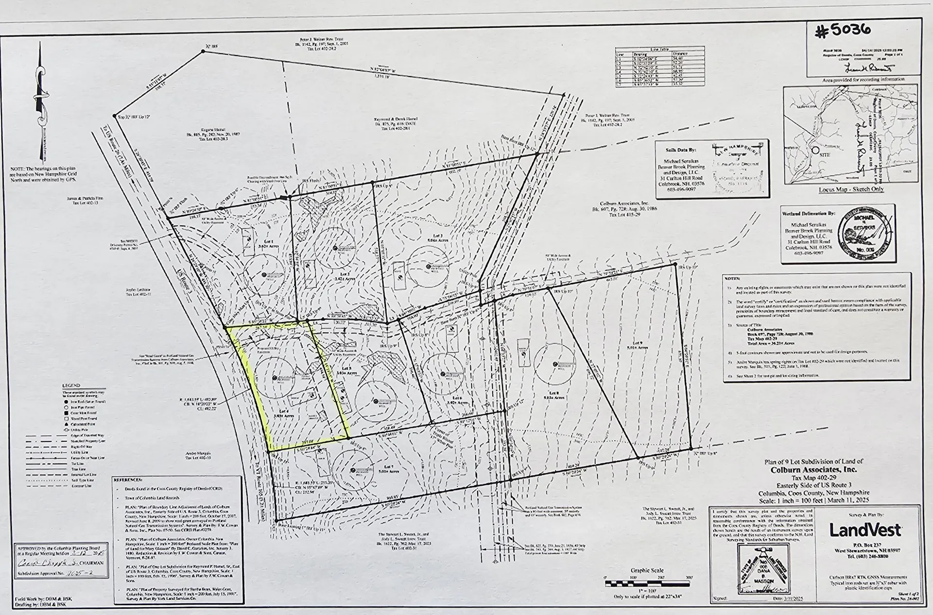 Lot 4 Off Us Route 3 Columbia NH 03576