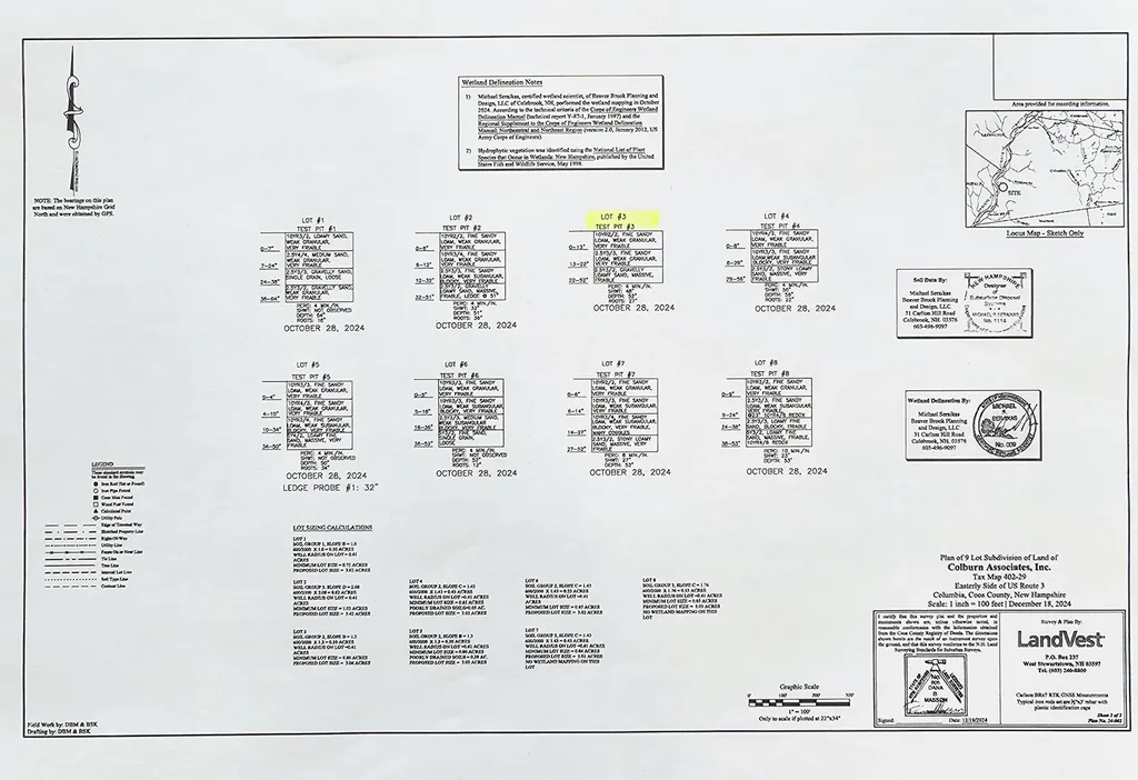 Lot 3 Off Us Route 3 Columbia NH 03576