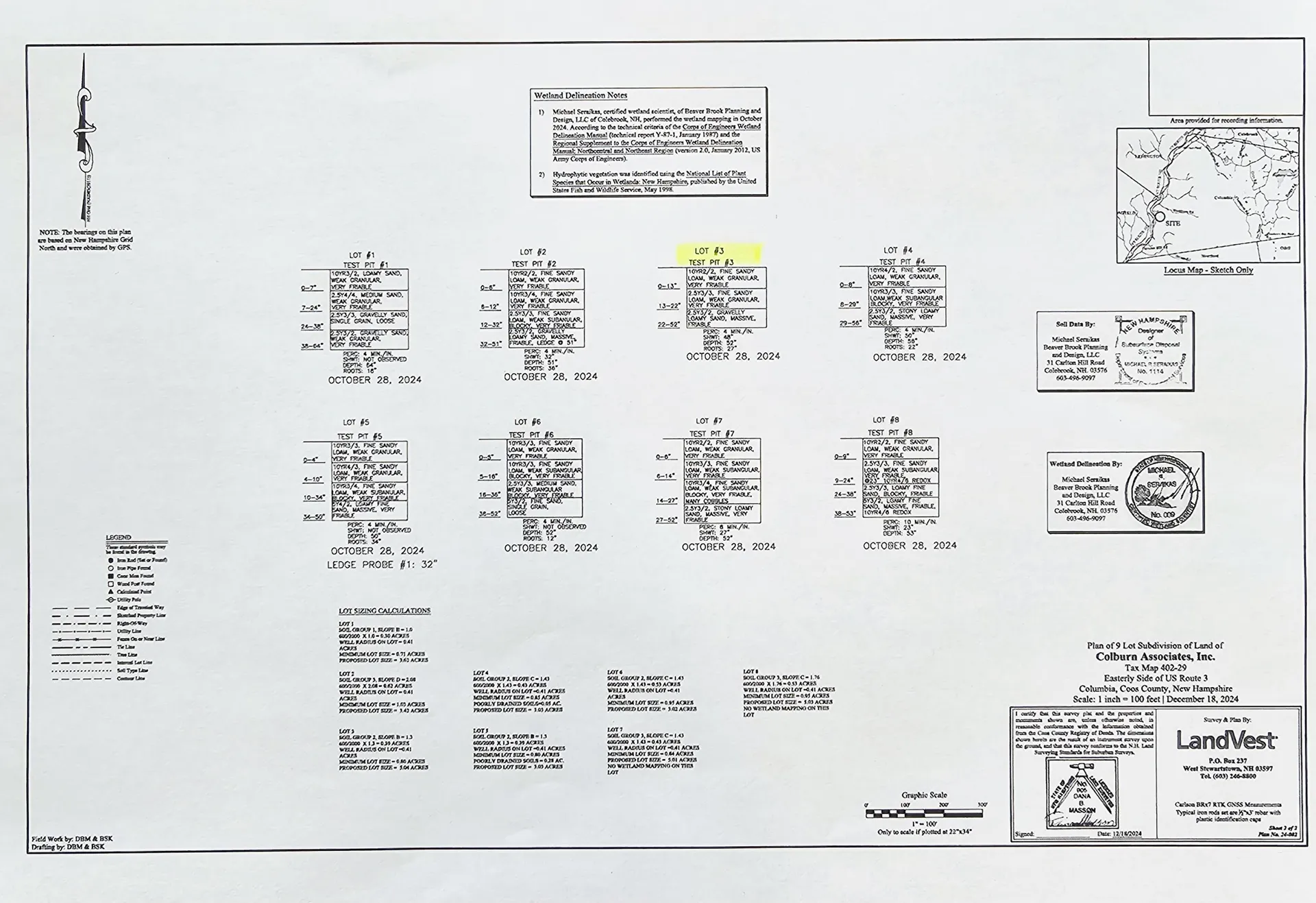 Lot 3 Off Us Route 3 Columbia NH 03576