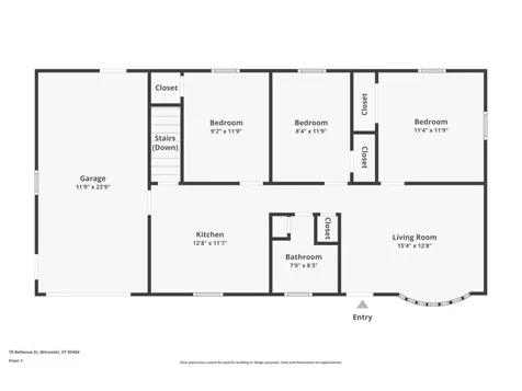 78 Bellevue Street Winooski VT 05404