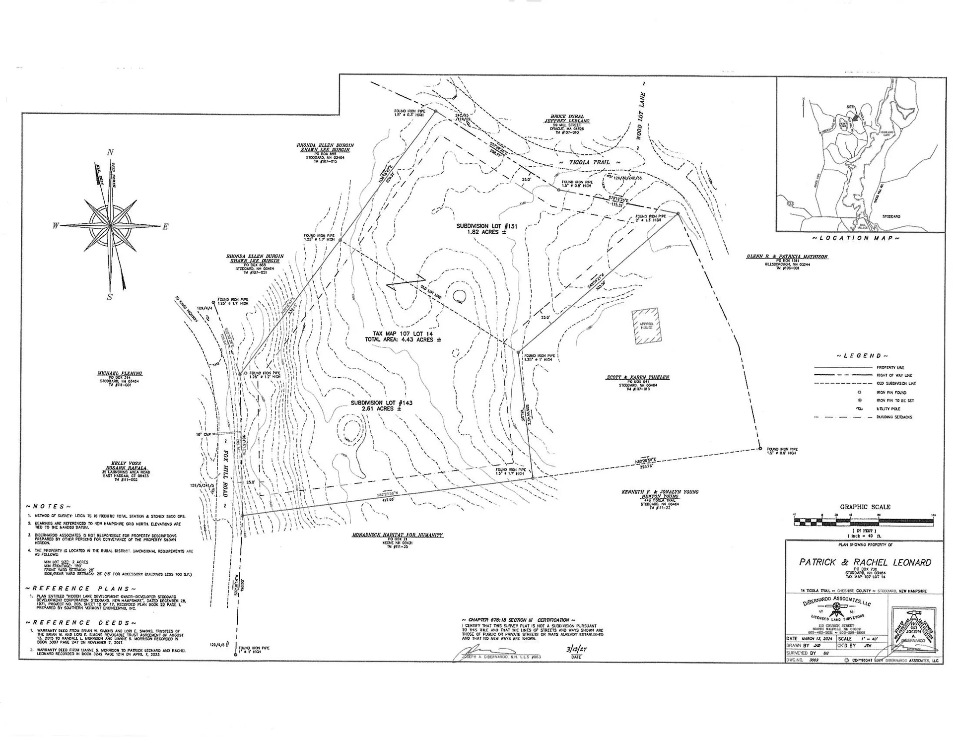 0 Tigola Trail Stoddard NH 03464