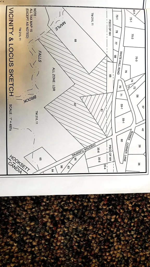 347 And 26 Whitehall Road And Chester Turnpike Hooksett NH 03106