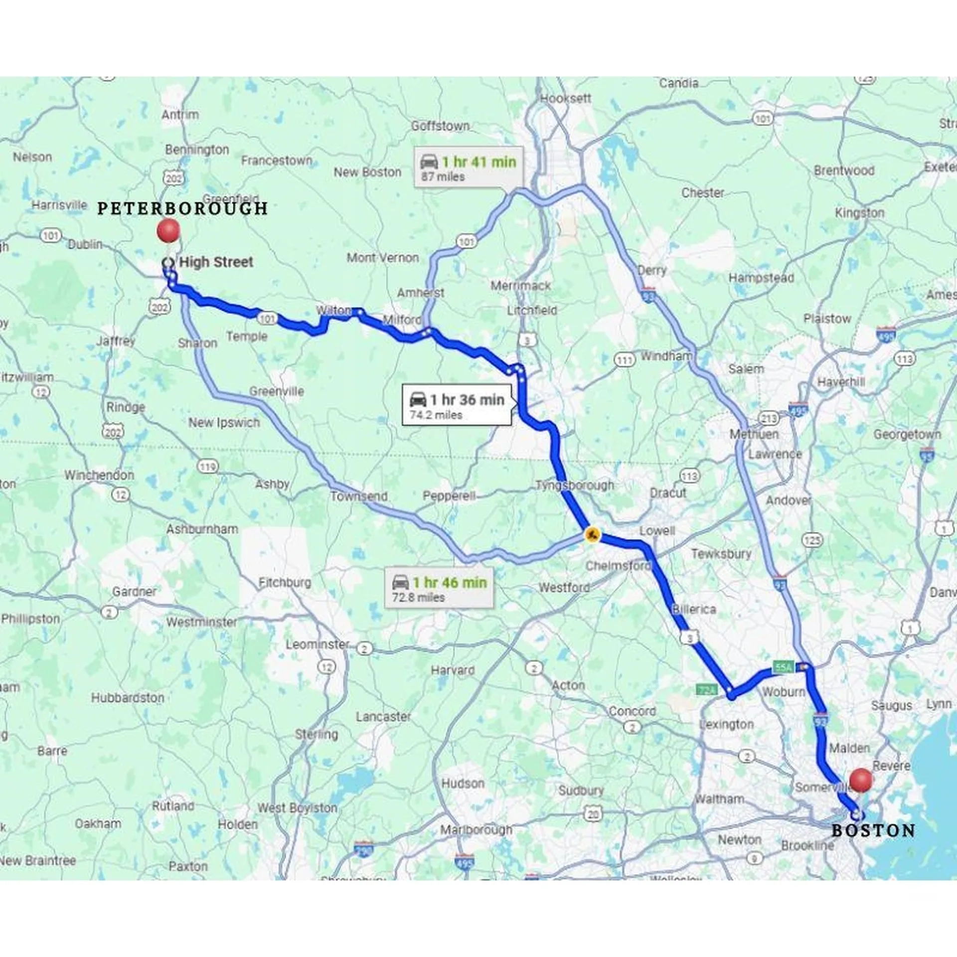 High Street Peterborough NH 03458