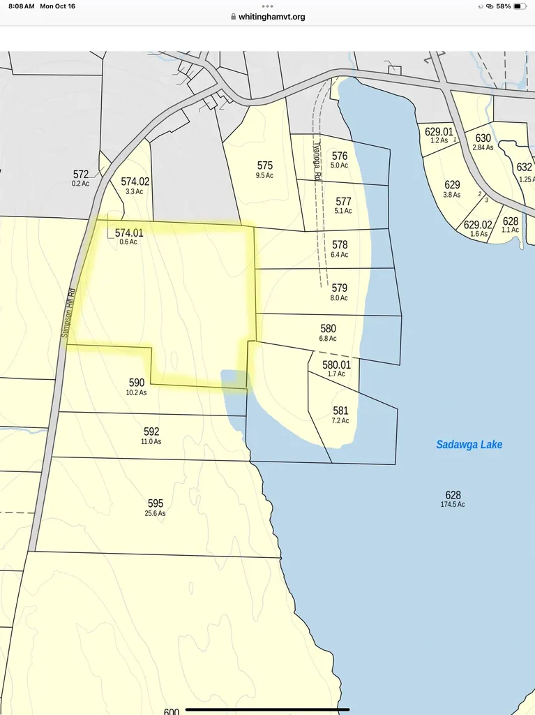Lot X Tyanoga Road Whitingham VT 05361