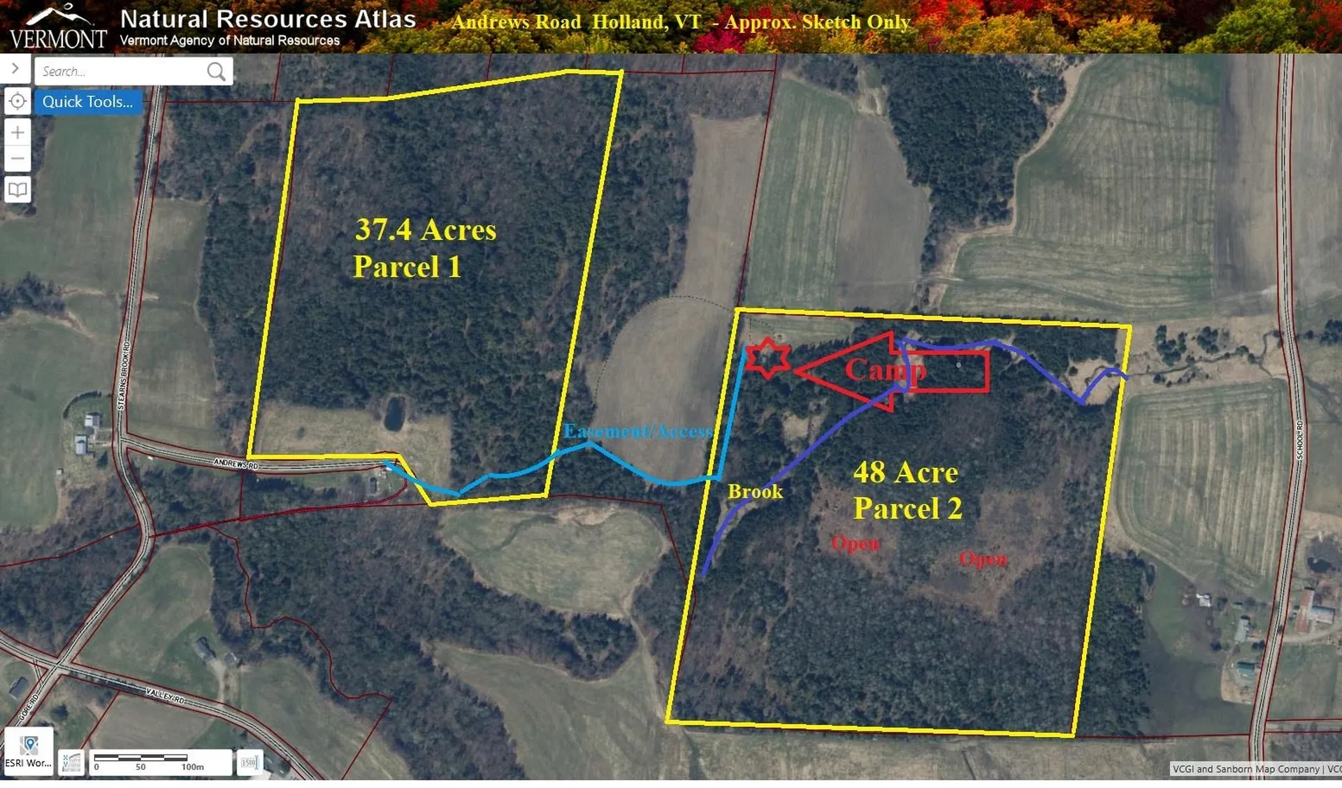 0 Andrews Road Holland VT 05830