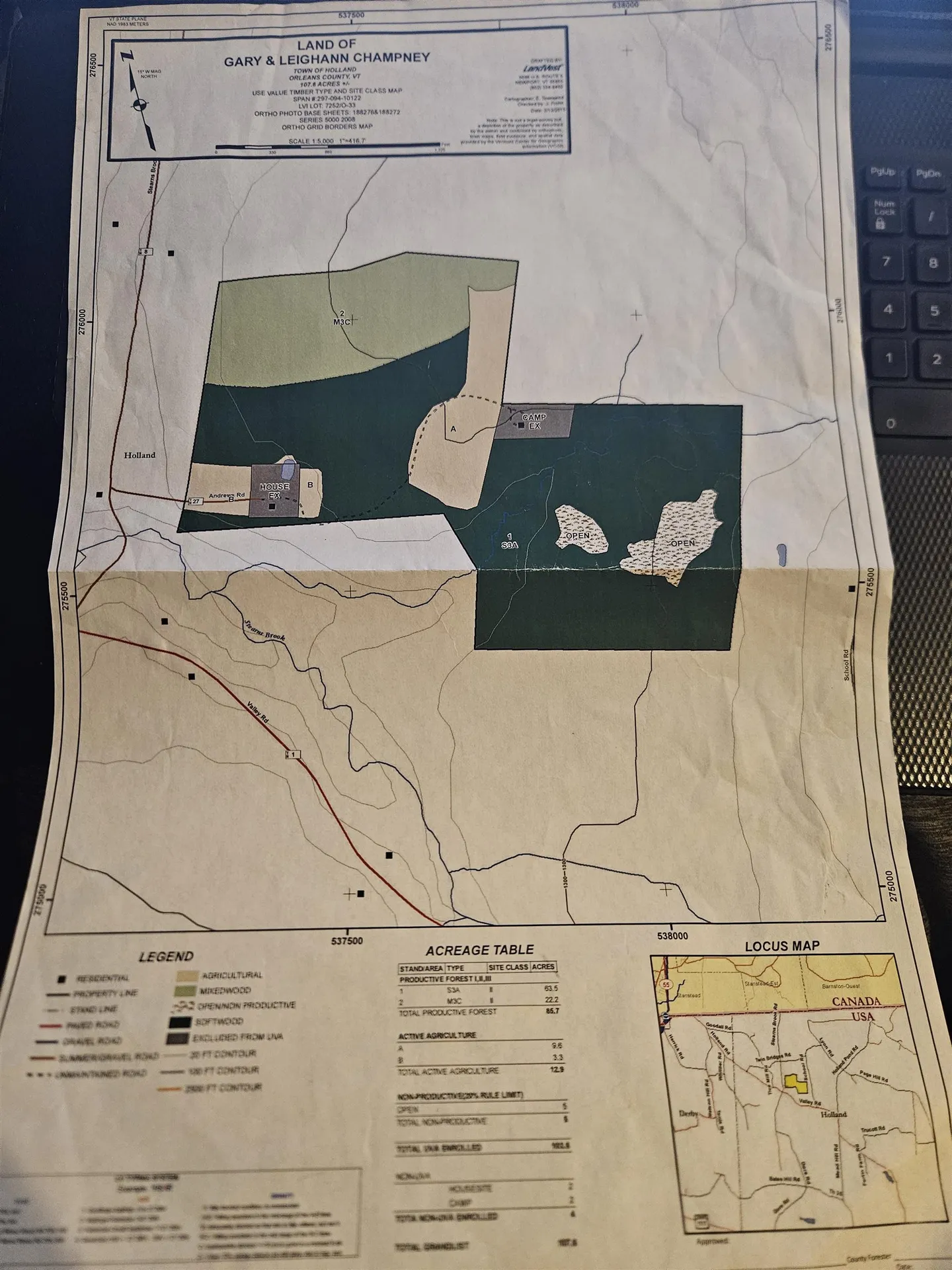 0 Andrews Road Holland VT 05830