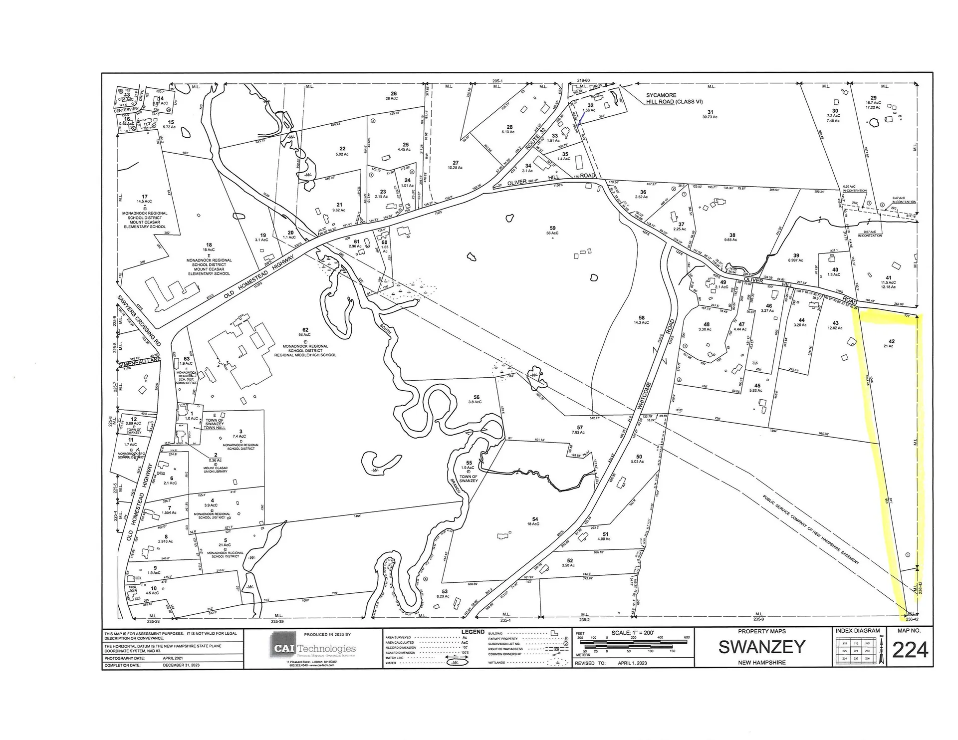 0 Oliver Hill Road Swanzey NH 03446