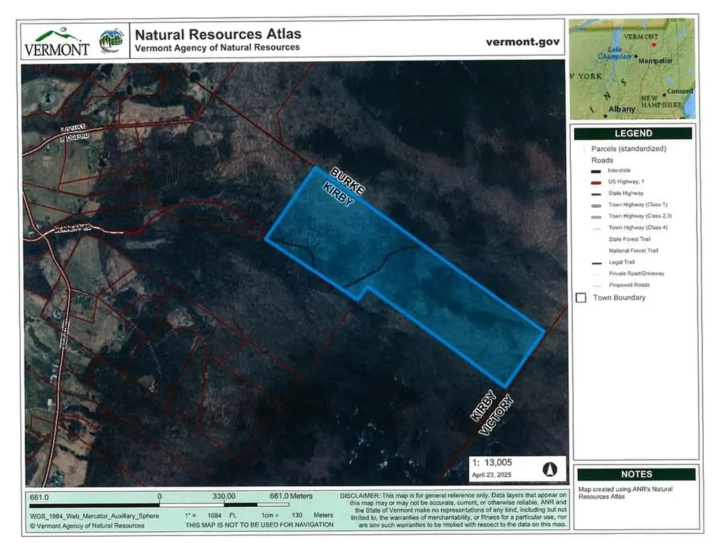 Bennett Road Kirby VT 05832
