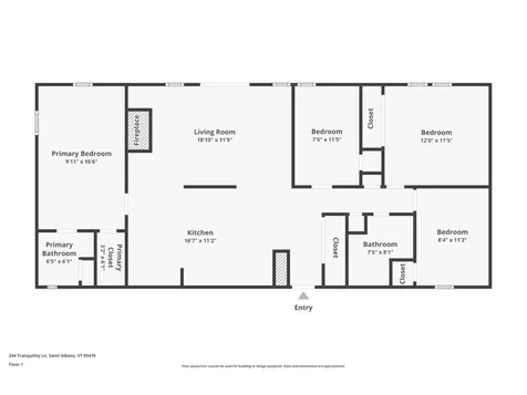 244 Tranquility Lane St. Albans Town VT 05478