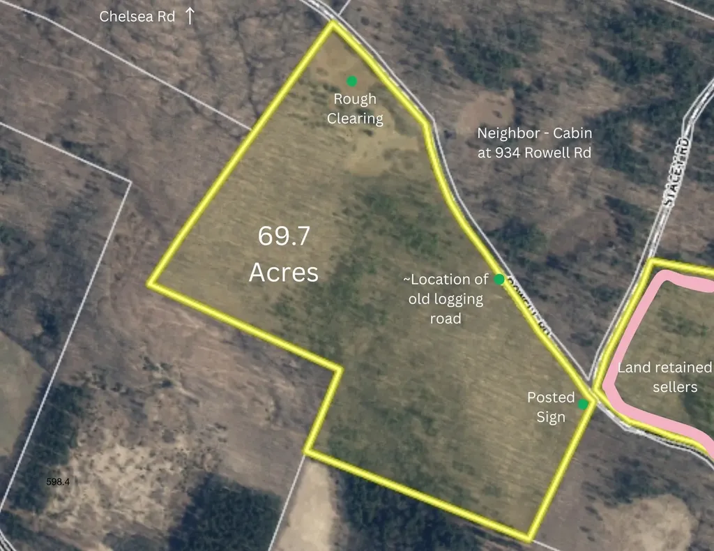 0 Rowell Road Vershire VT 05079