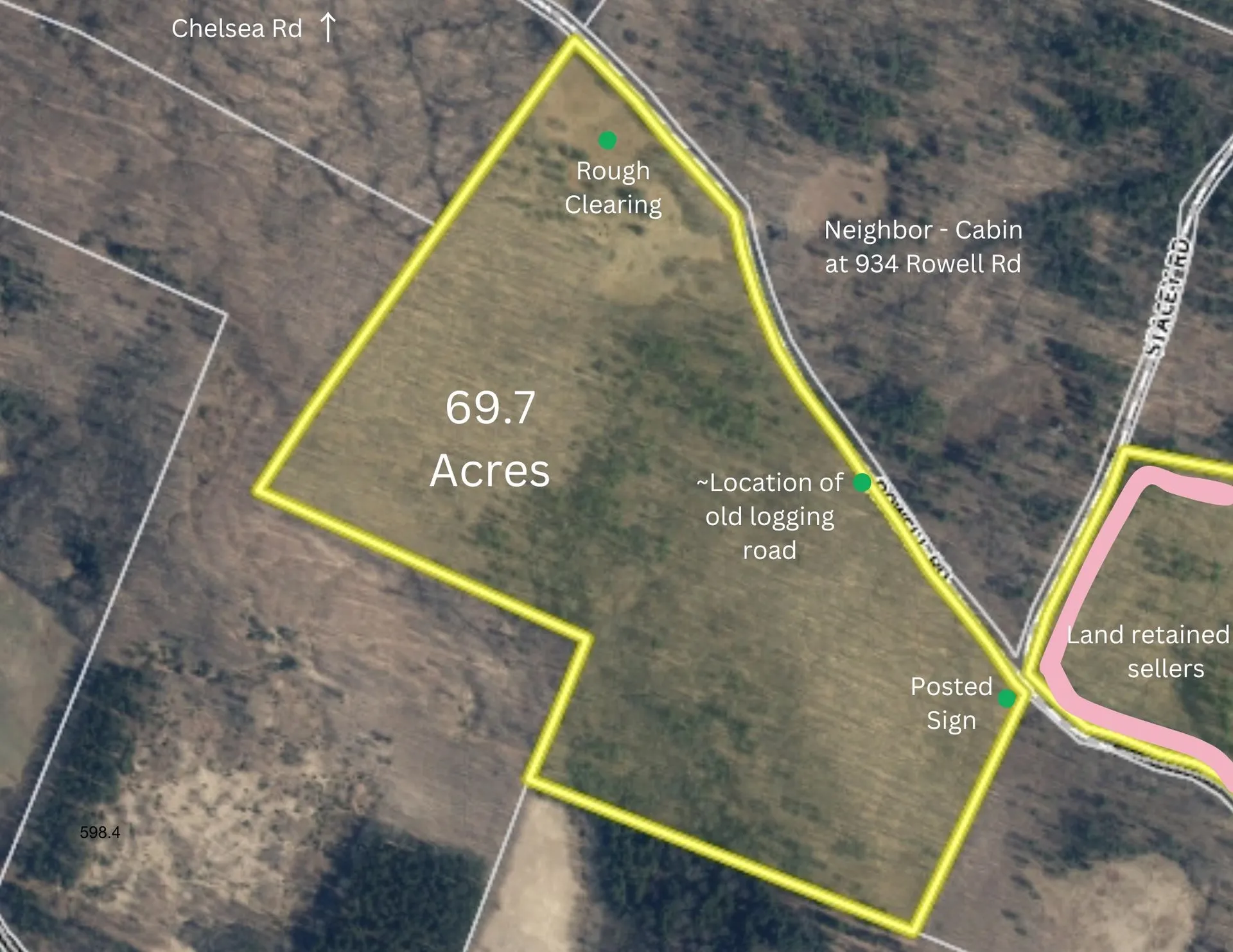 0 Rowell Road Vershire VT 05079