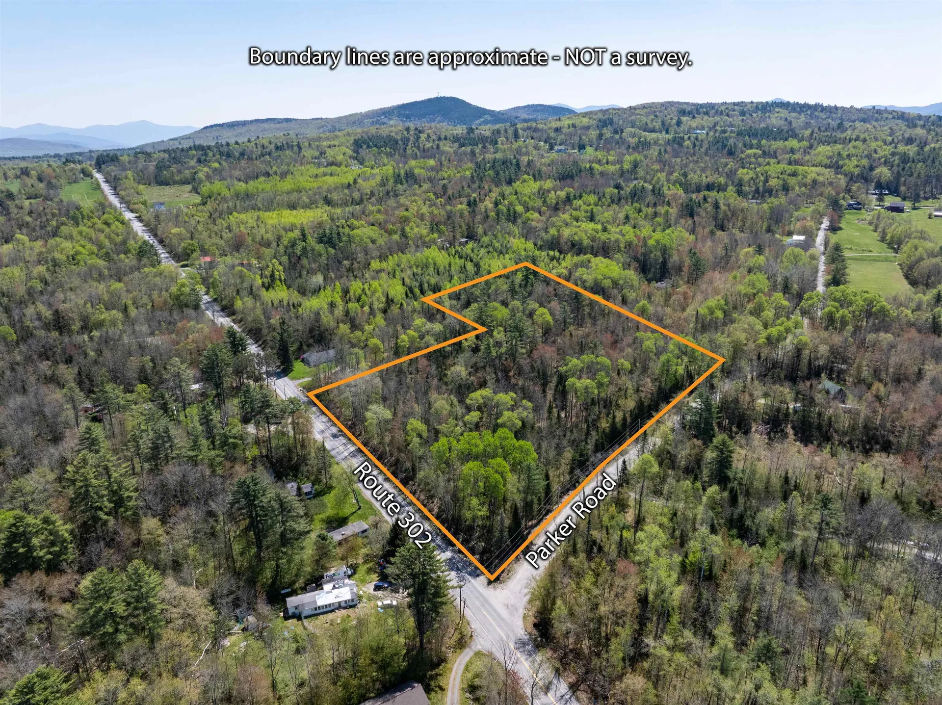 Map 202-lot 39 Parker Road Bethlehem NH 03574