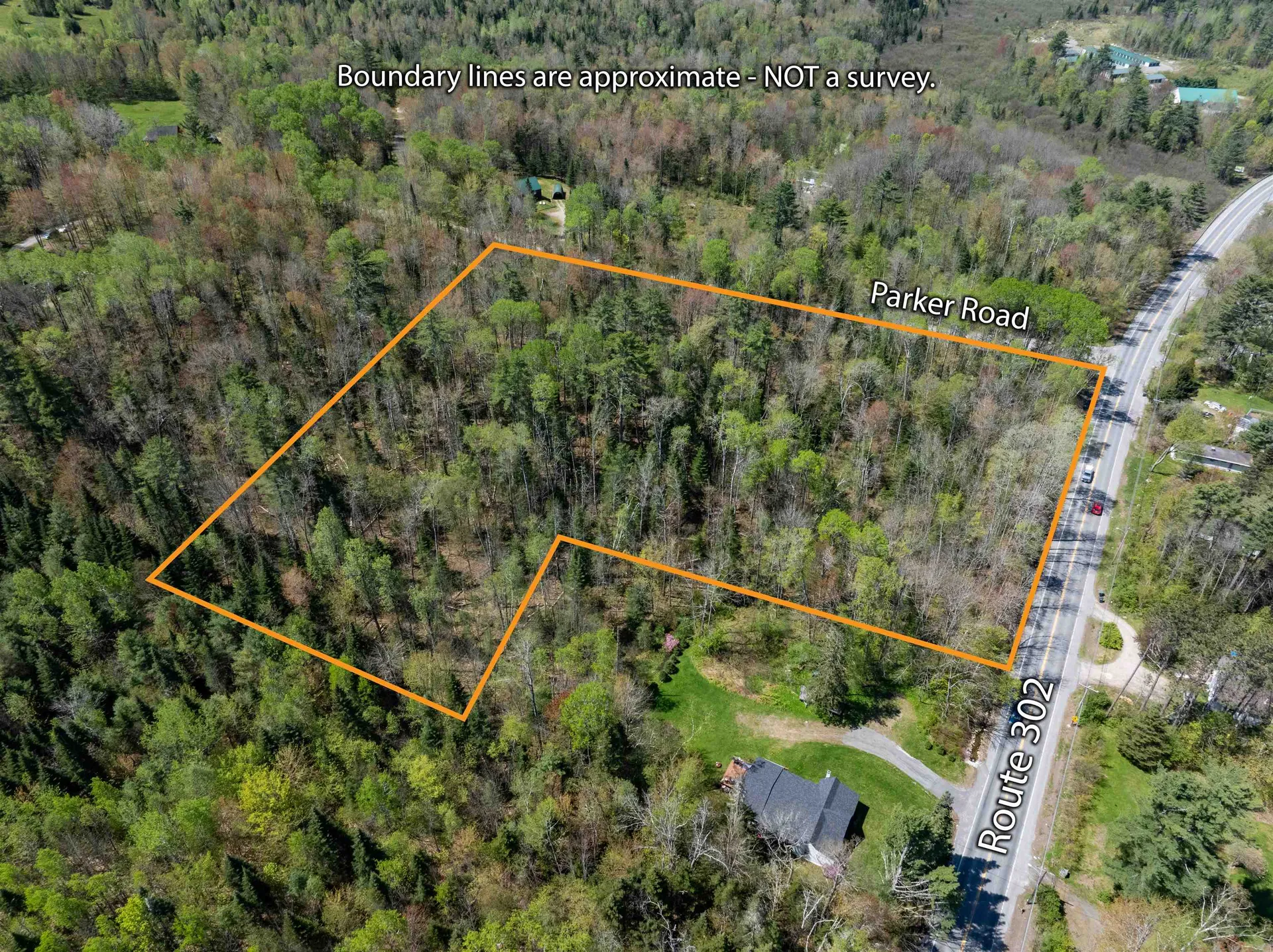 Map 202-lot 39 Parker Road Bethlehem NH 03574