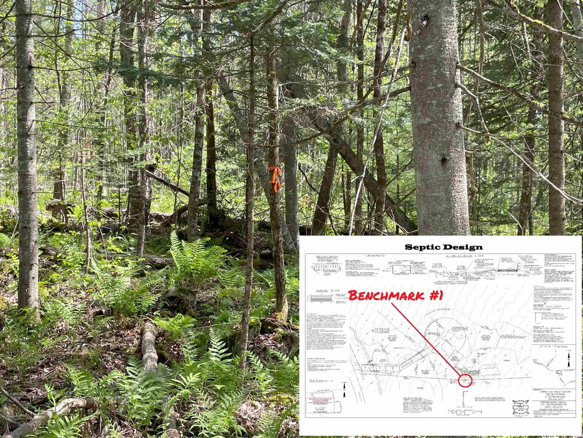 Map 202-lot 39 Parker Road Bethlehem NH 03574