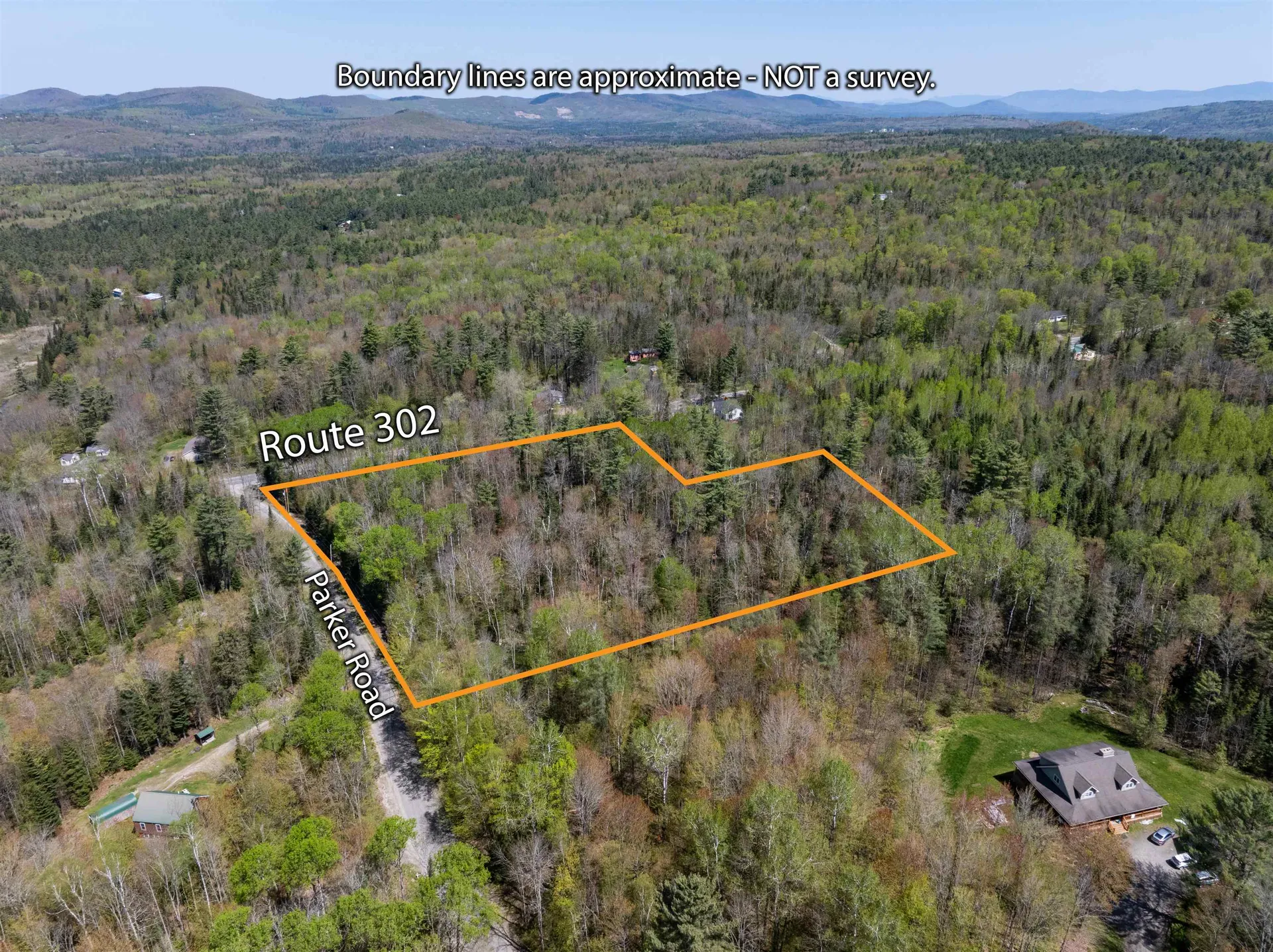 Map 202-lot 39 Parker Road Bethlehem NH 03574