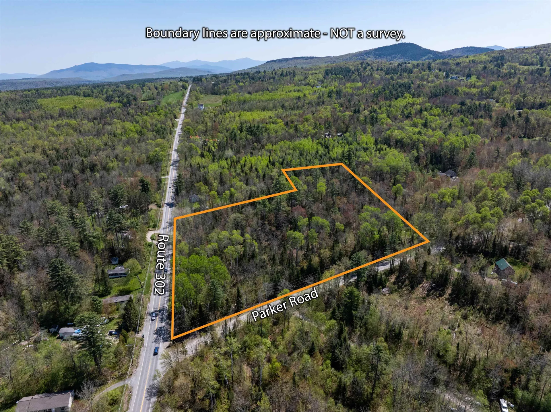 Map 202-lot 39 Parker Road Bethlehem NH 03574