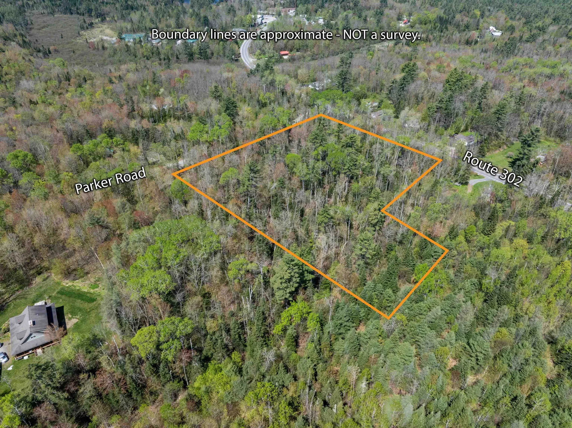 Map 202-lot 39 Parker Road Bethlehem NH 03574