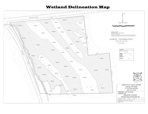 Map 202-lot 39 Parker Road Bethlehem NH 03574