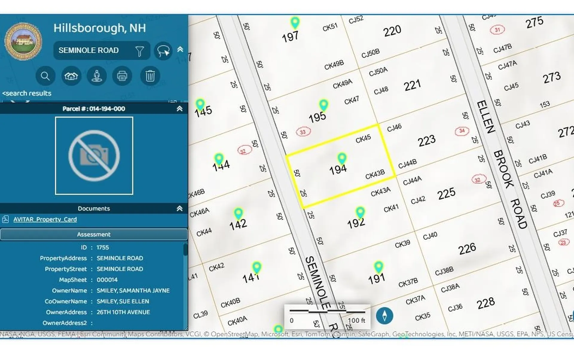 14-194 Seminole Road Hillsborough NH 03244