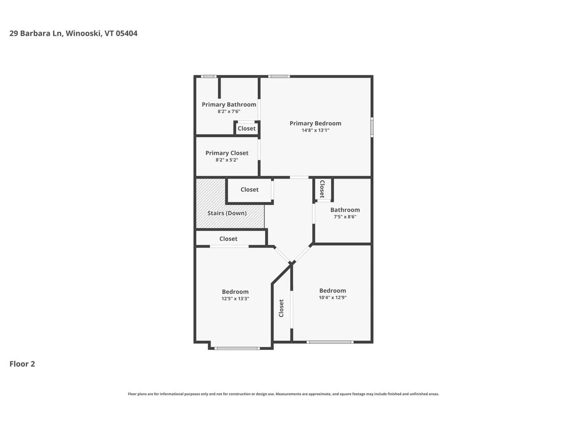29 Barbara Lane Winooski VT 05404