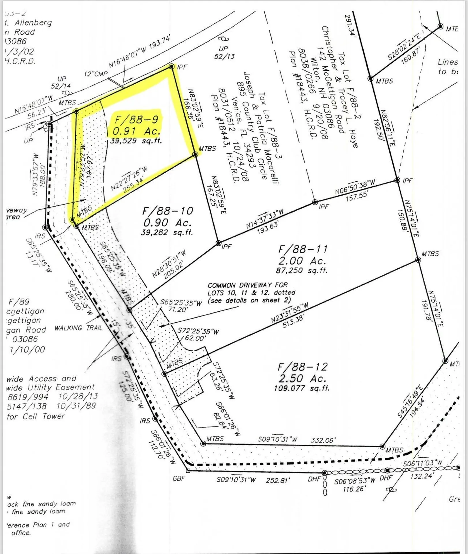 F88-9 Mcgettigan Road Wilton NH 03086