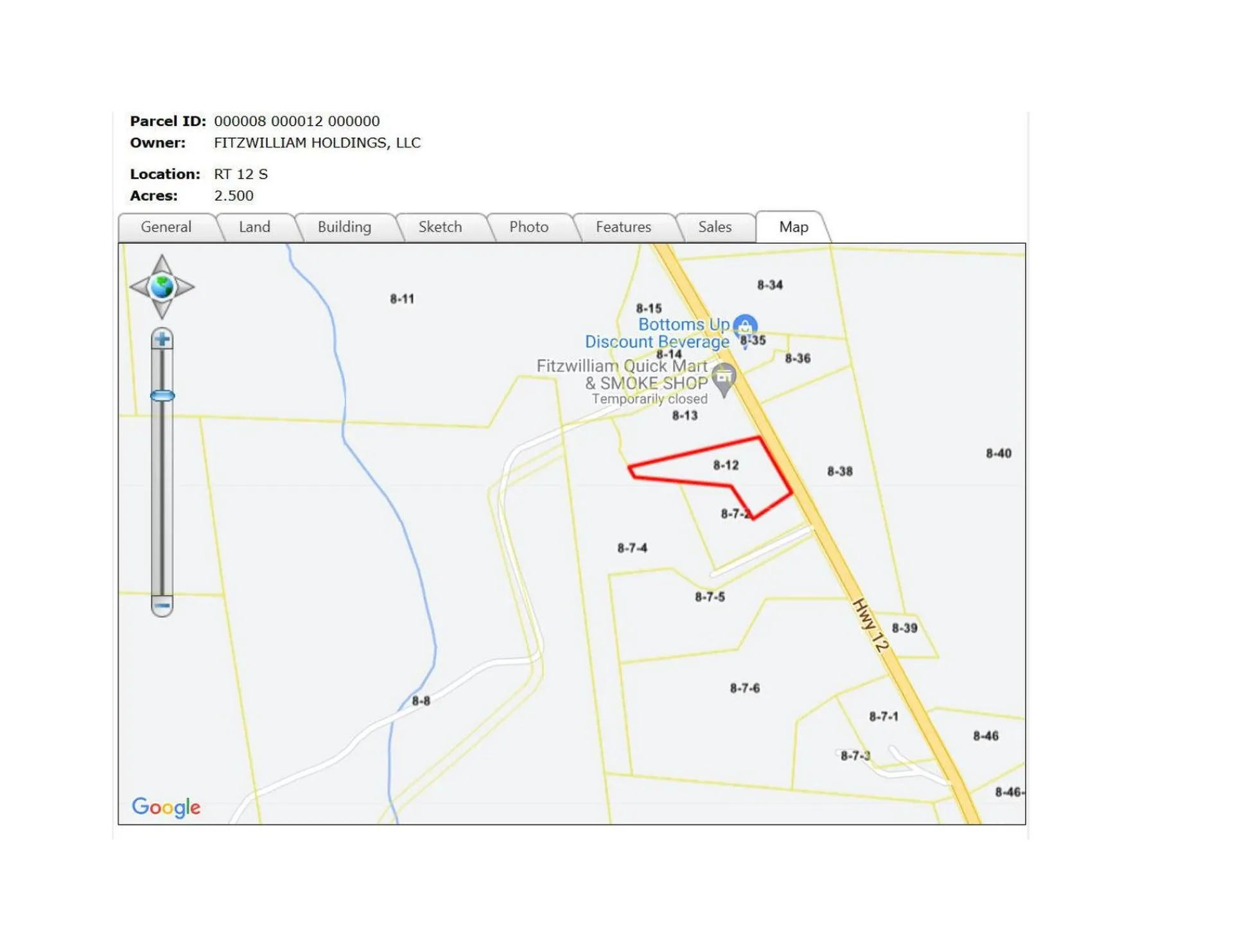 0 Route 12 Fitzwilliam NH 03447