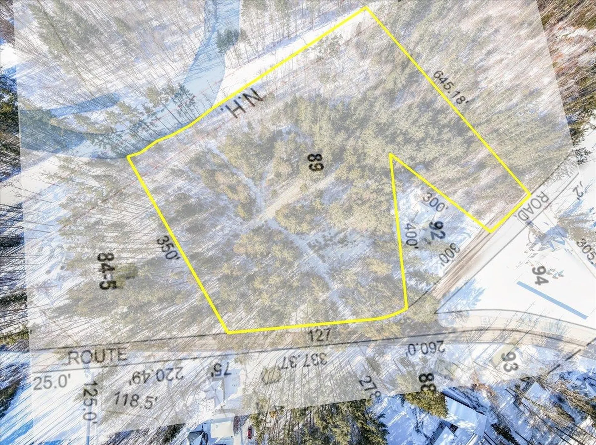 Map 03 Lot 89 Route 127 Warner NH 03278