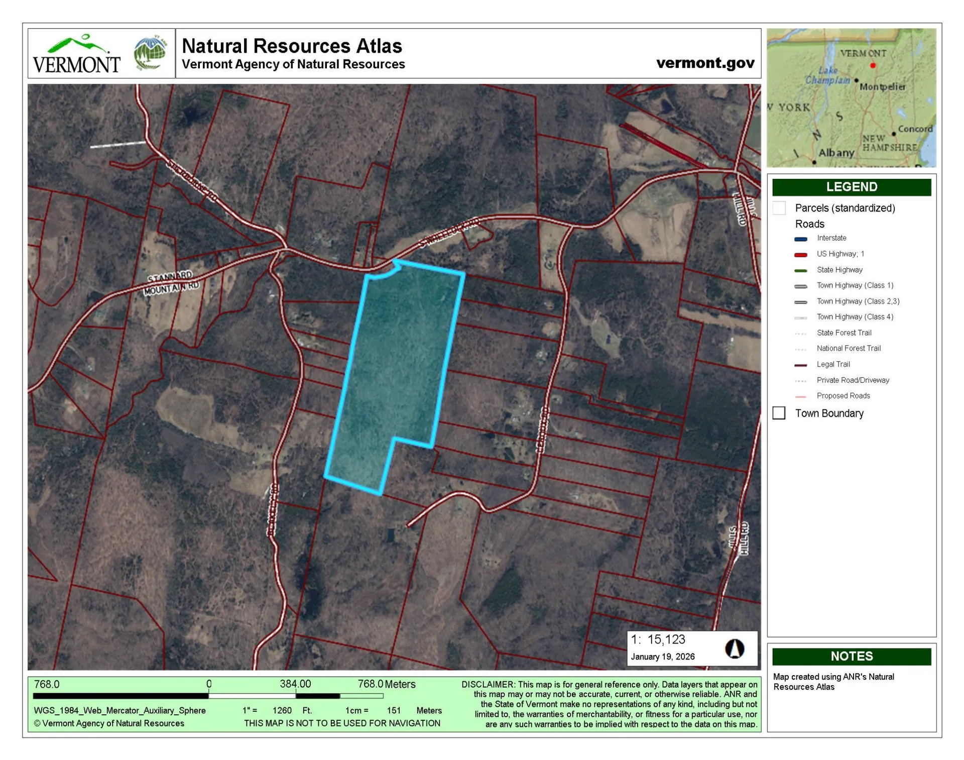 South Wheelock Road Wheelock VT 05851