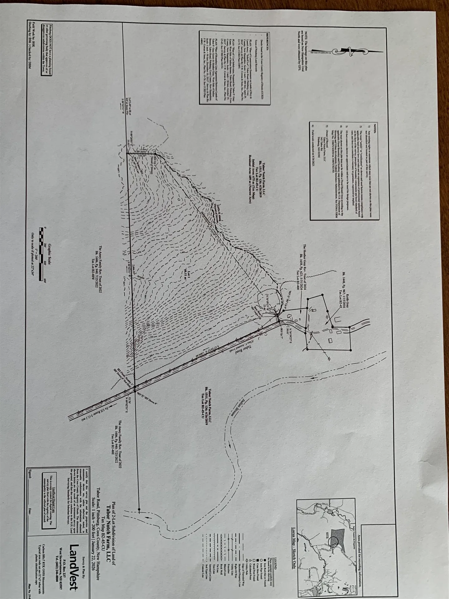 Tbd Tabor Road Pittsburg NH 03592