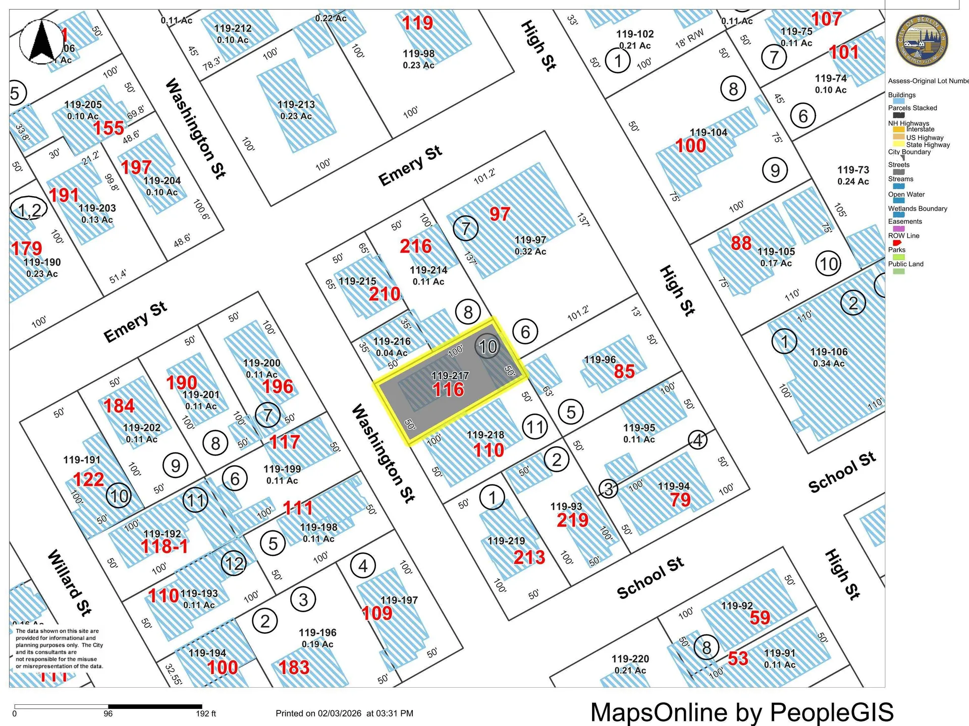 116 Washington Street Berlin NH 03570