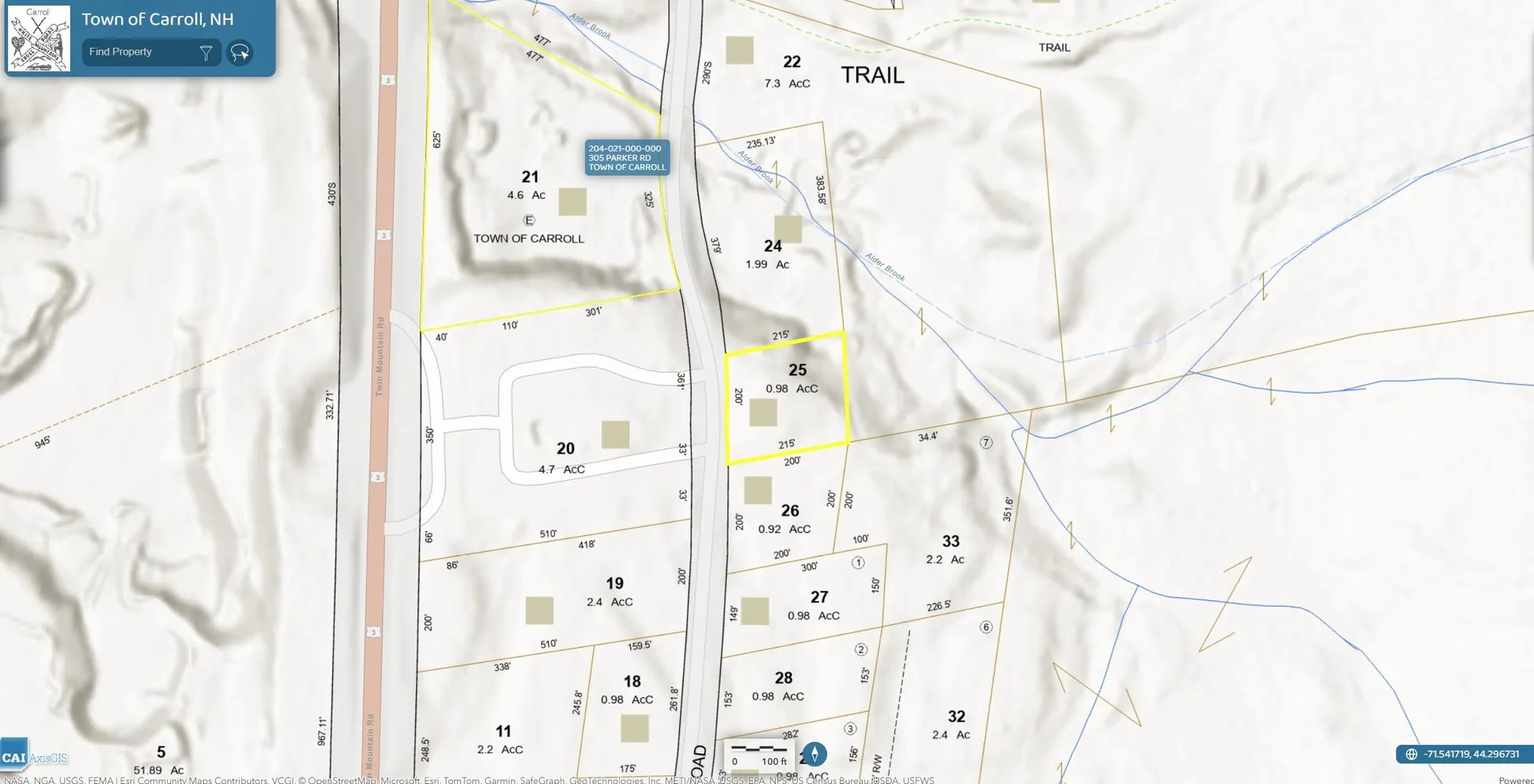 264 Parker Road Carroll NH 03598